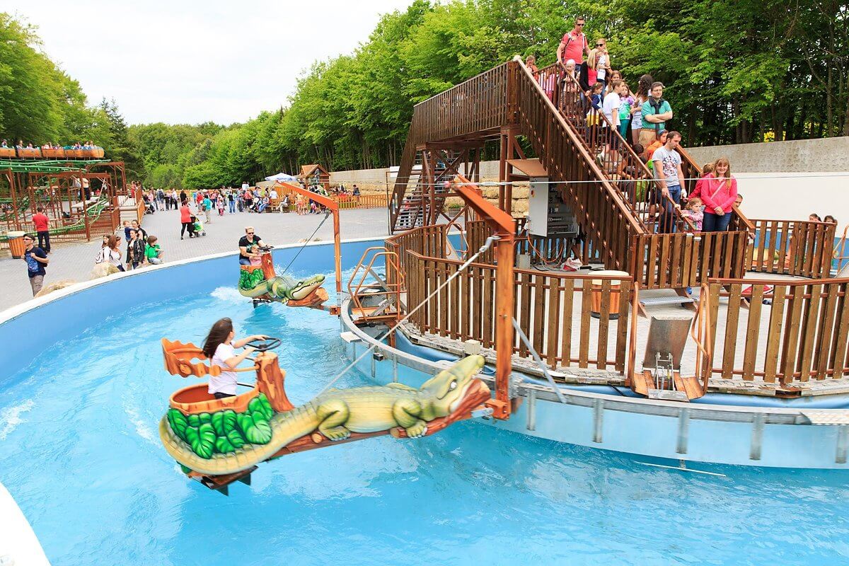 Eifler Wasserjagd im Eifelpark Gondorf