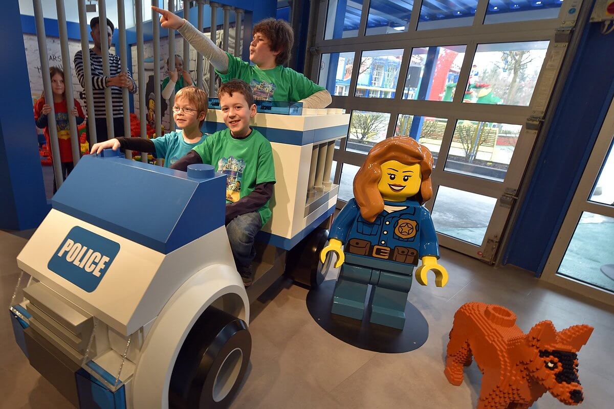 Die Polizeistation im LEGOLAND Deutschland