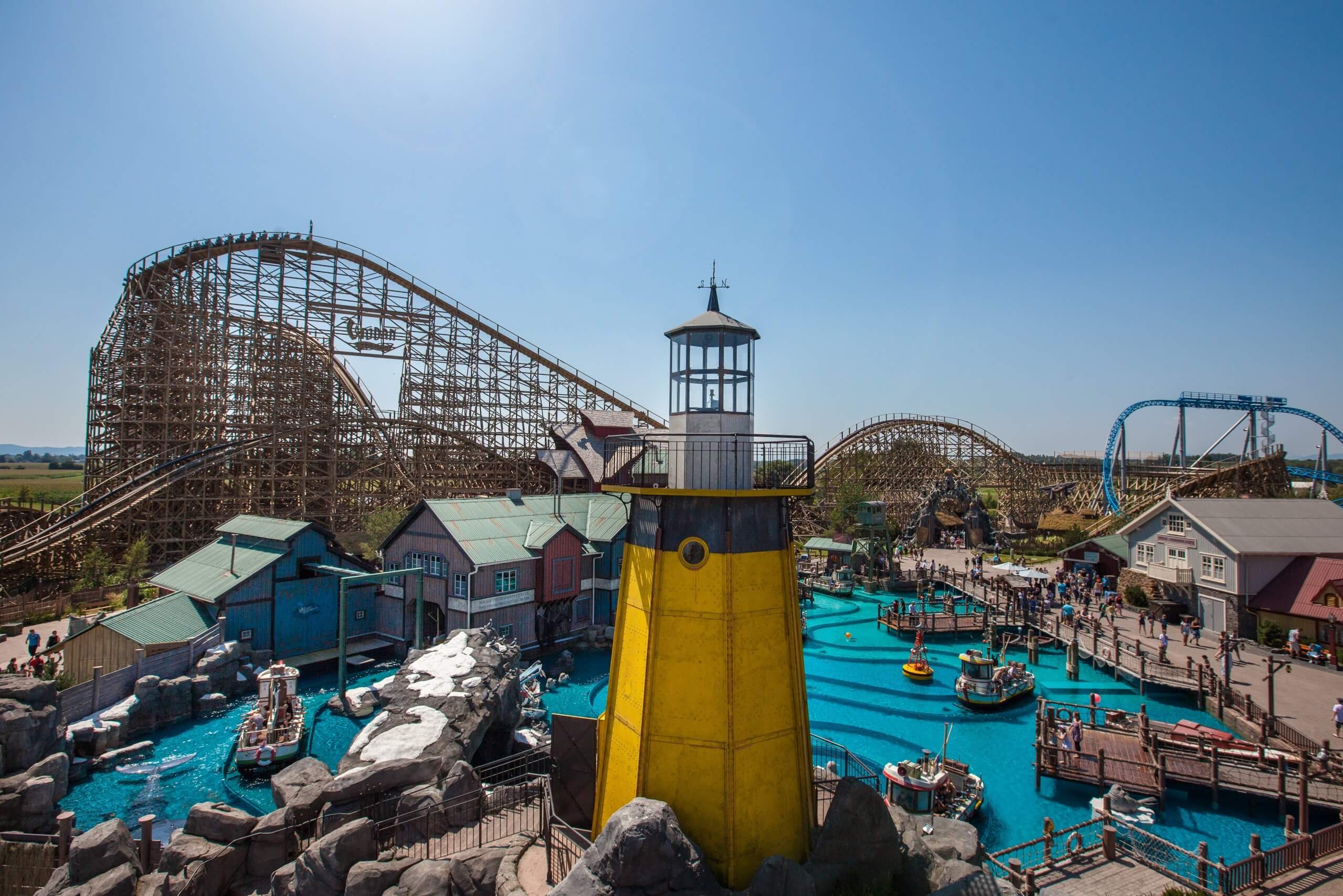 Die Holzachterbahn Wodan in Island