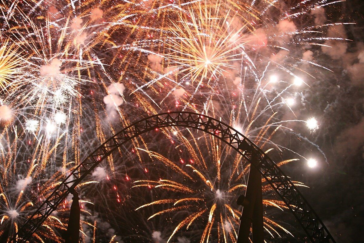 Feuerwerk im Europa Park