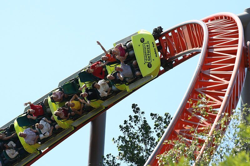 Megacoaster Expedition GeForce im Holiday Park Pfalz