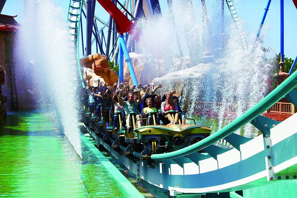 Achterbahn Shambhala im PortAventura