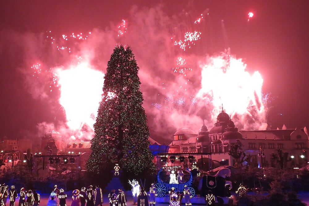 Phantasialand Wintertraum Feuerwerk - The Magic Rose