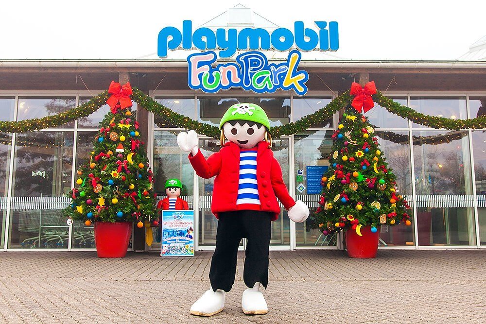 Weihnachtszeit im Playmobil Funpark