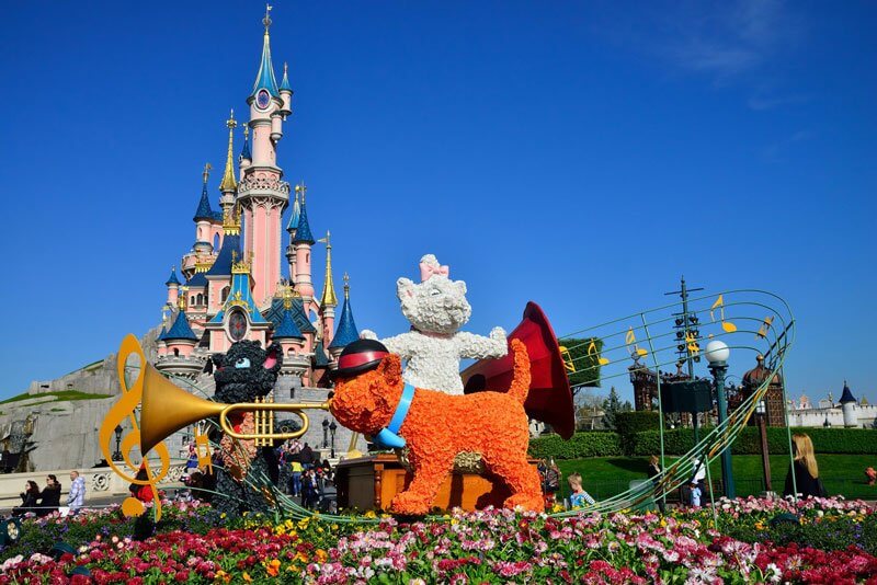 Frühlingsanfang im Disneyland Paris