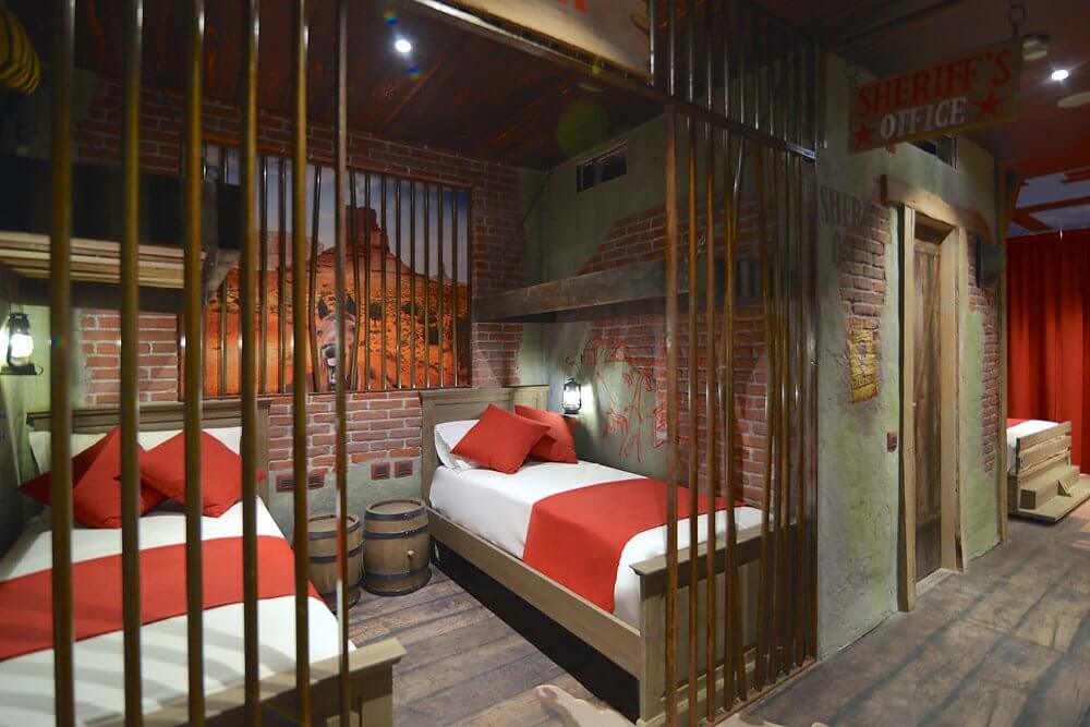 Gardaland Adventure Hotel - Wild West Adventure Zimmer