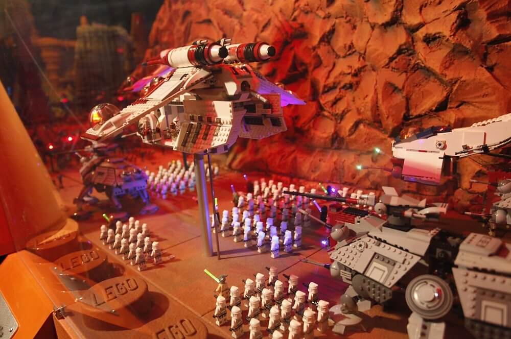 Star Wars Ausstellung im Legoland Discovery Centre