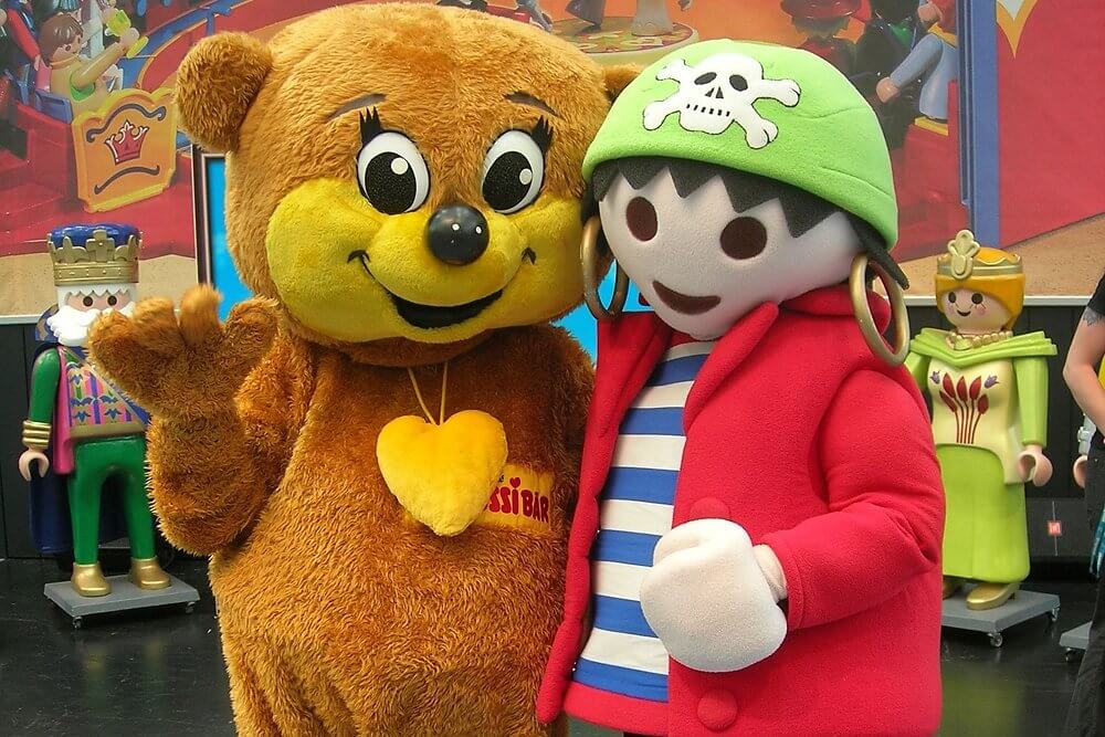 Rico und Bussi Bär im PLAYMOBIL-FunPark