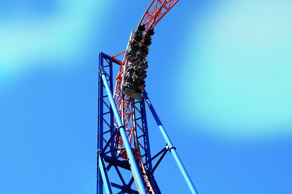 Achterbahn SkyWheel im Skyline Park