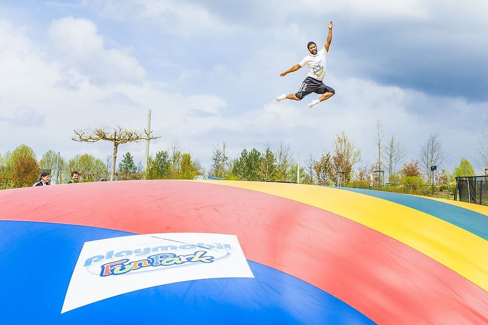 Das neue Hüpfkissen im Playmobil FunPark