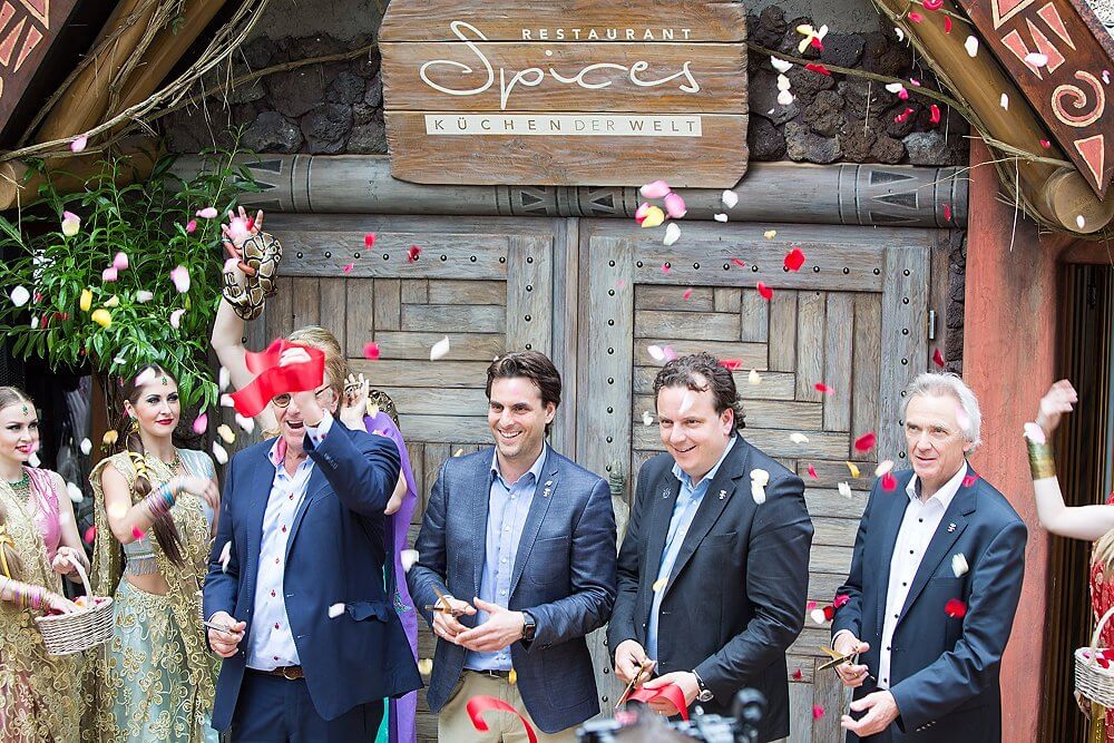 Thomas Mack freut sich tierisch über die Eröffnung von „Spices – Küchen der Welt“