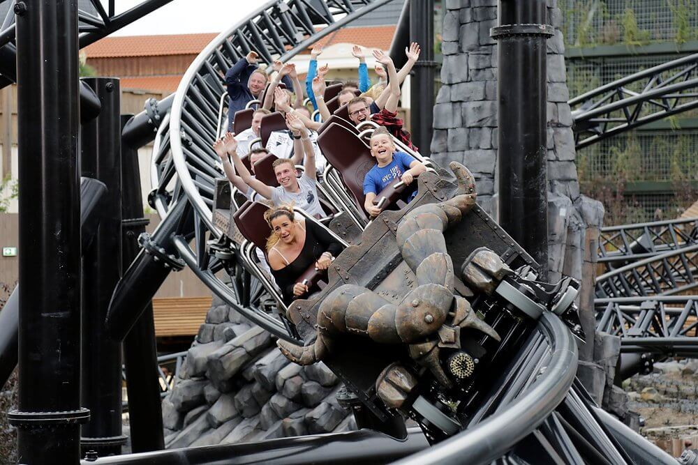 Achterbahn Taron im Phantasialand