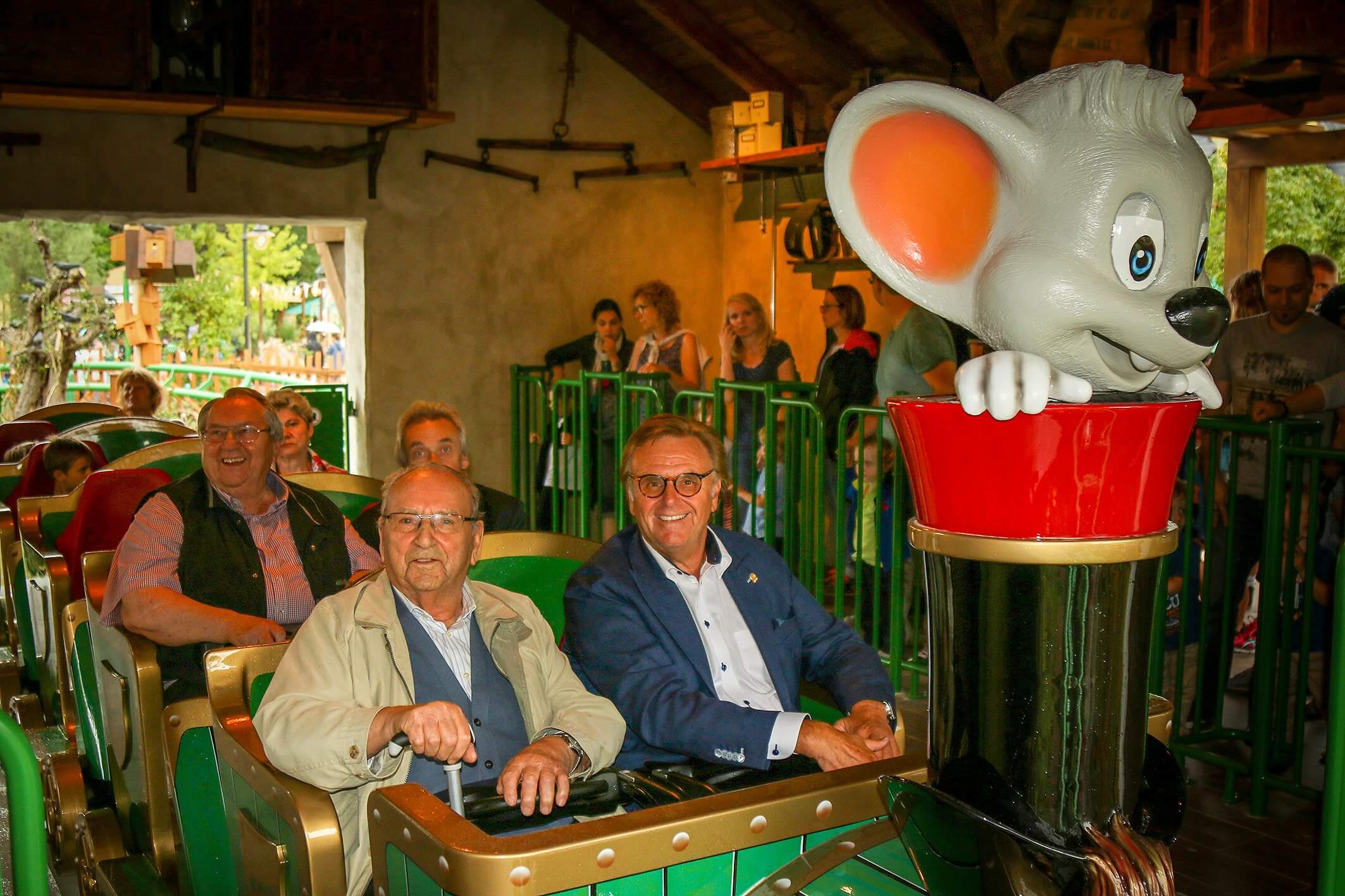 Achterbahntester Willi Mack