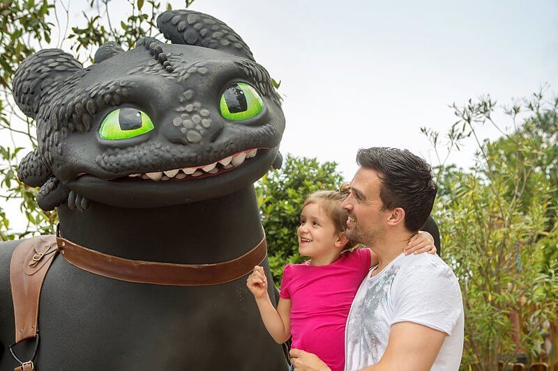 Drachenzähmen im Heide Park Resort