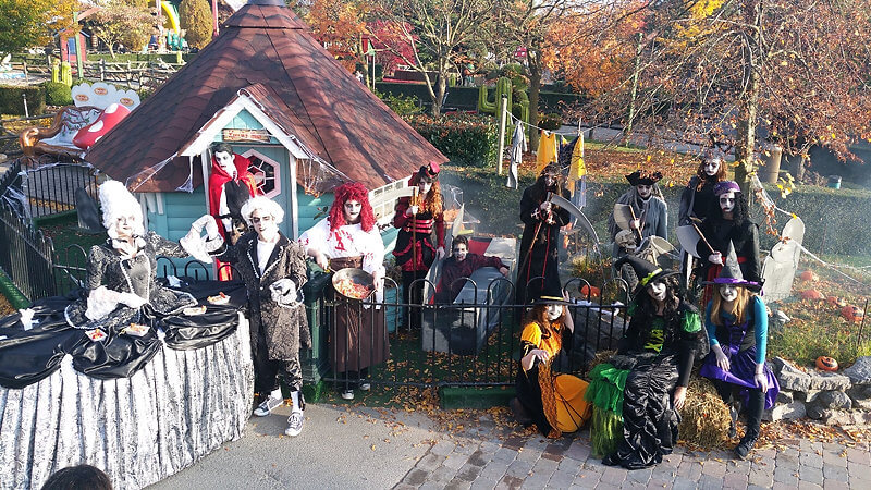Halloween mit Graf Kernie-cula in Kernie's Familienpark