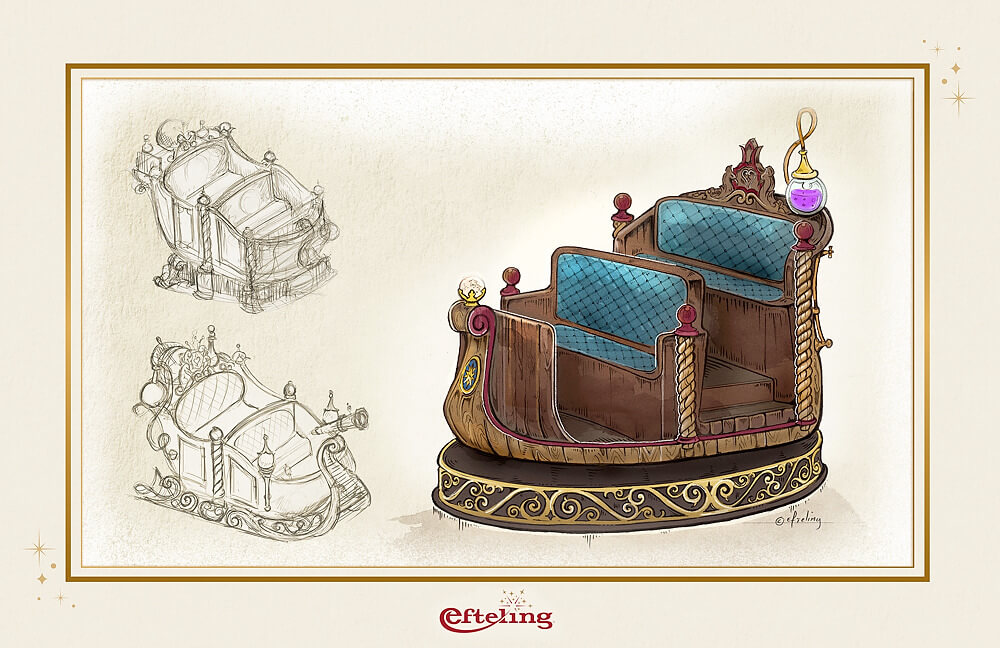 Efteling zeigt erstmals Gefährte der neuen Attraktion Symbolica