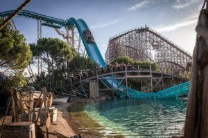 Die Achterbahnen Wodan und Atlantica SuperSplash im Europa-Park