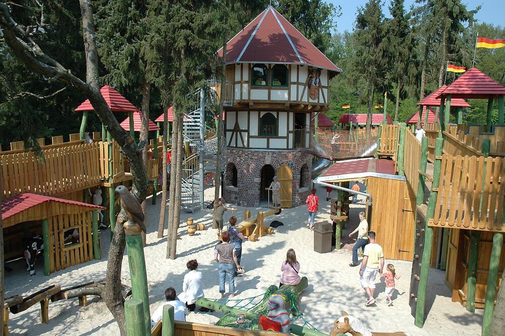 Erlebnisburg Drago im Ferienzentrum Schloss Dankern