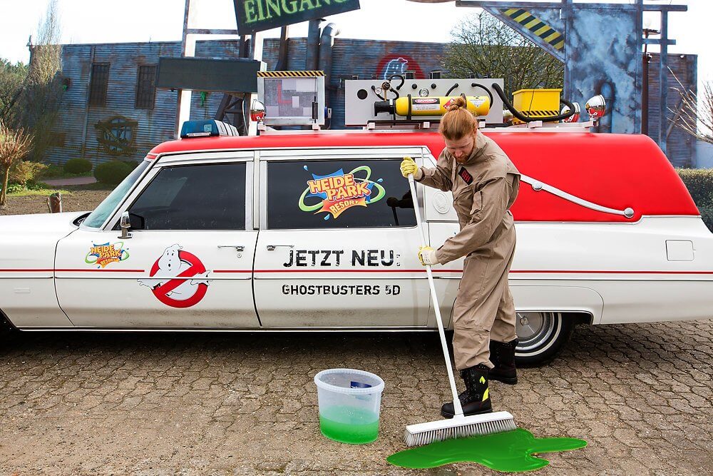 Heide Park Resort sucht Schleimkehrer für Neuheit Ghostbusters 5D