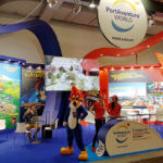 Der Messestand von PortAventura auf der ITB