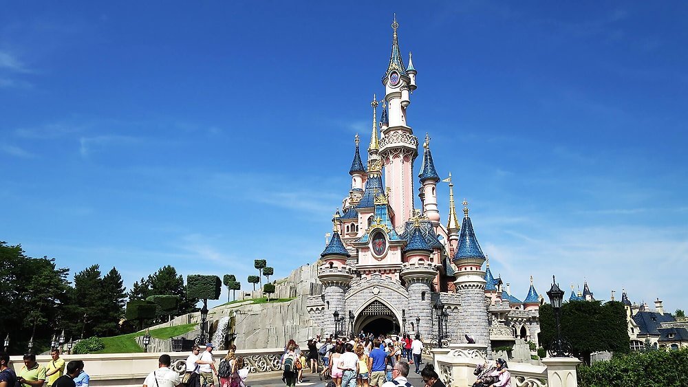 Märchenschloss Sleeping Beauty Castle im Disneyland Paris