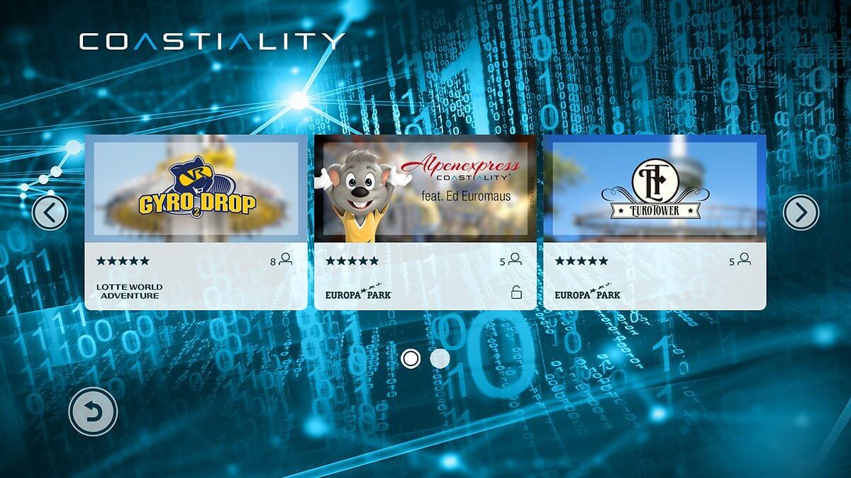 Coastiality App des Europa-Park