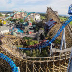 Achterbahnen Wodan und Blue Fire im Europa-Park