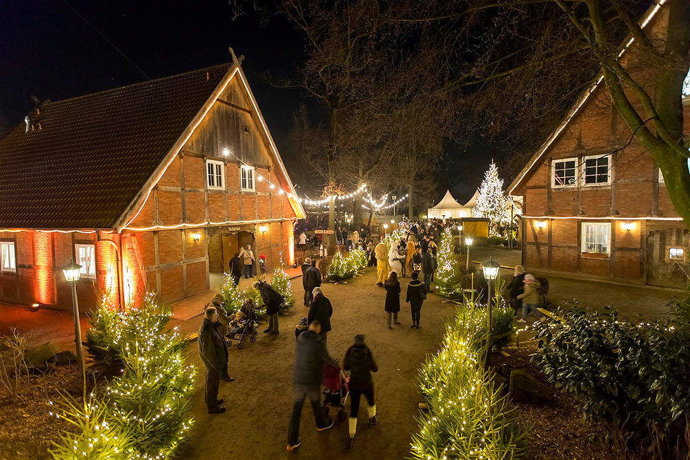Stimmungsvoller Weihnachtsmarkt in der ZOOM Erlebniswelt Gelsenkirchen
