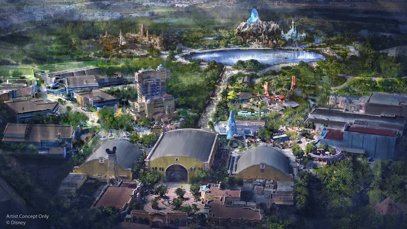 Disneyland Paris - Walt Disney Studios Park - Erweiterung - Überblick