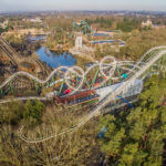 Achterbahn Python im Freizeitpark Efteling