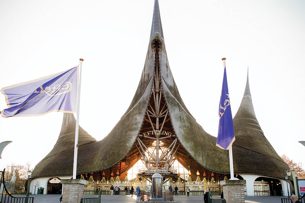 Das Tor zu Hollands größtem Freizeitpark Efteling