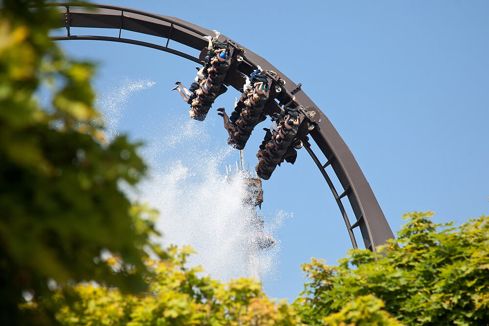 Achterbahn Krake im Heide Park