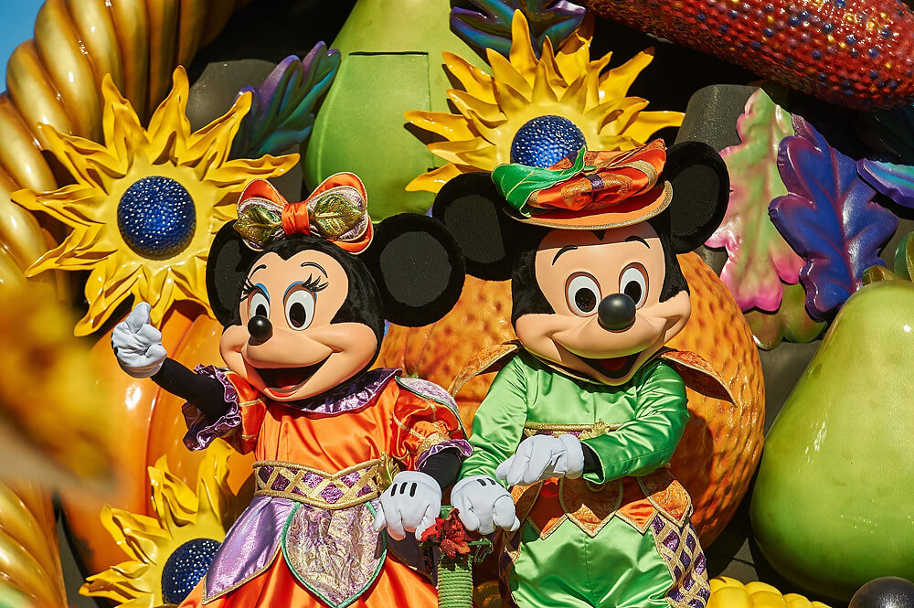 Halloween mit Mickey und Minnie im Disneyland Paris