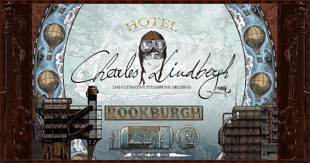 Phantasialand - Rookburgh Hotel Charles Lindbergh