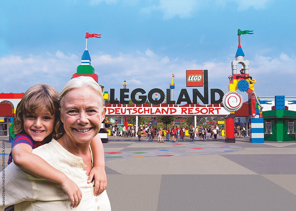 Aktion Dankeschön, Oma und Opa! im Legoland Deutschland