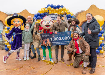 Millionster Besucher im Freizeitpark Toverland