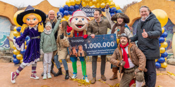 Millionster Besucher im Freizeitpark Toverland
